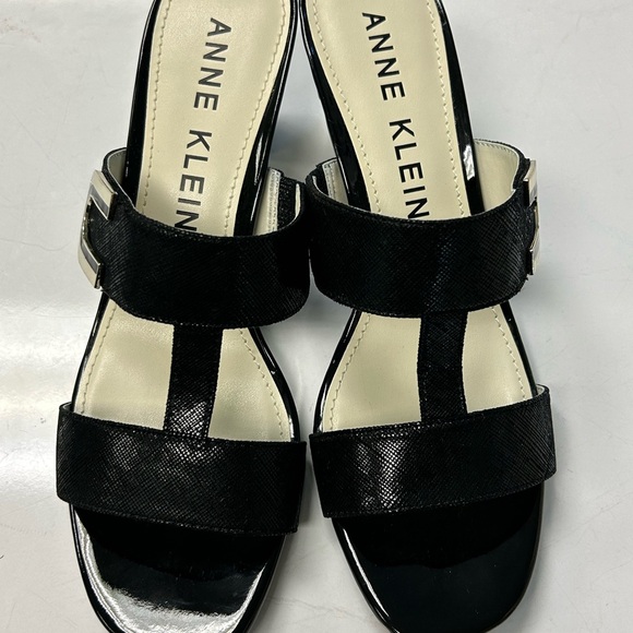 Gorgeous, Anne Klein iFlex Women Leather Strap Nala Heels Shoes ❤️ - Picture 6 of 7